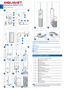 Mode d’emploi Little Doctor LD-A3 Aquajet Hydropulseur