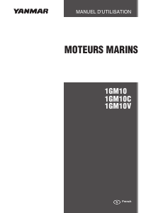 Mode d’emploi Yanmar 1GM10 Moteur de bateau