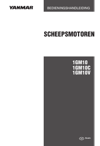 Handleiding Yanmar 1GM10C Scheepsmotor
