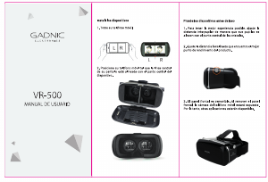 Manual de uso Gadnic KVIRT004 Gafas de realidad virtual