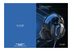 Manual de uso Gadnic ABLUE037 Auriculares