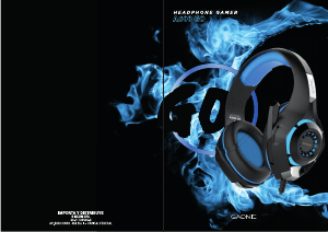 Manual de uso Gadnic ABLUE038 Auriculares