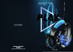 Manual de uso Gadnic ABLUE039 Auriculares