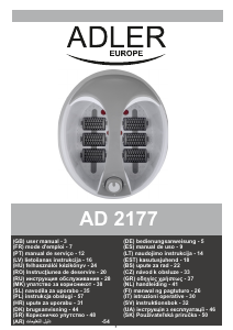 Handleiding Adler AD 2177 Voetenbad