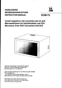 Handleiding ETNA ECM172 Magnetron