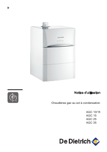 Mode d’emploi De Dietrich AGC 35 Chaudière à gaz