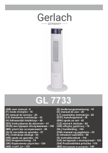 Bedienungsanleitung Gerlach GL 7733 Heizgerät