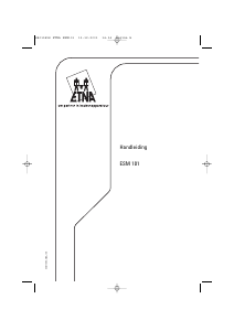 Handleiding ETNA ESM101 Magnetron