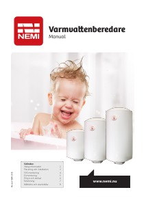 Bruksanvisning NEMI V60 Varmvattenberedare