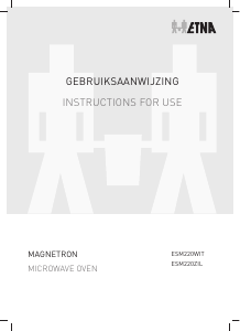 Handleiding ETNA ESM220WIT Magnetron