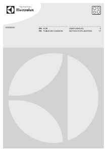 Mode d’emploi Electrolux EGG6042NOX Table de cuisson