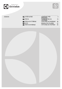 Manual Electrolux EGG6343NDX Plită