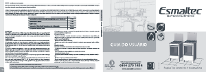 Manual Esmaltec Jade 4Q Fogão