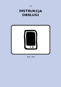 Instrukcja Electrolux EHB334X Płyta do zabudowy