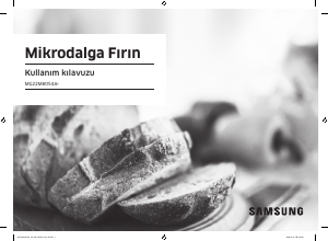 Kullanım kılavuzu Samsung MG22M8054AW Mikrodalga