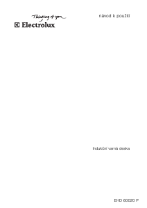 Manuál Electrolux EHD60020P Varná deska