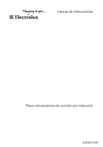 Manual de uso Electrolux EHD60150P Placa