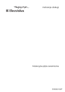 Instrukcja Electrolux EHD60150P Płyta do zabudowy