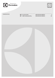 Bruksanvisning Electrolux EHD9730FOK Häll