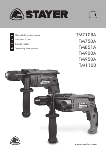 Manual Stayer TM 710 BA Impact Drill
