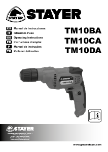 Manual Stayer TM 10 D A Impact Drill
