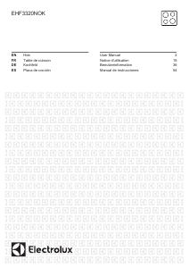 Manual Electrolux EHF3320NOK Hob