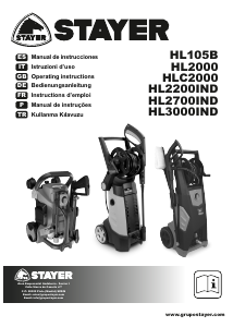 Mode d’emploi Stayer HL 105 B Nettoyeur haute pression