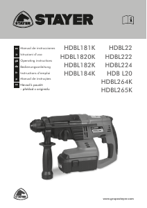 Bedienungsanleitung Stayer HDBL 224 K Bohrhammer