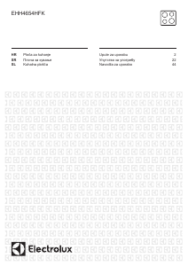 Priročnik Electrolux EHH4654HFK Grelna plošča