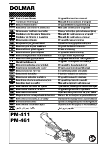 Handleiding Dolmar PM-411 Grasmaaier