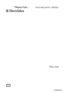 Manual Electrolux EHM6335K Plită