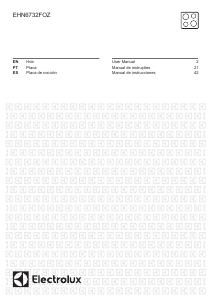 Manual Electrolux EHN6732FOZ Hob