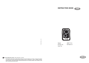 Manual Electrolux EHP333X Hob