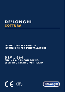 Manuale DeLonghi DEMB 664 Cucina