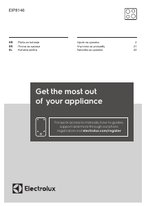Priručnik Electrolux EIP8146 Ploča za kuhanje