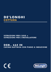 Manuale DeLonghi DEMX 664 IN Cucina