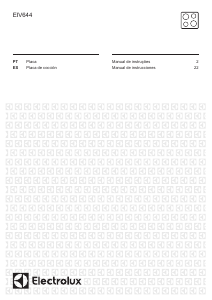 Manual Electrolux EIV644 Placa