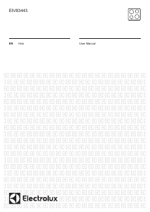 Manual Electrolux EIV83443 Hob