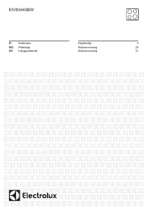 Bruksanvisning Electrolux EIV83443BW Kokeplate