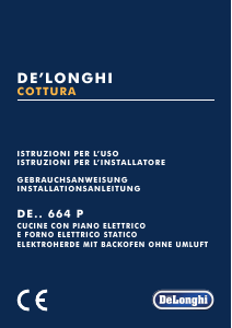 Manuale DeLonghi DEW 664 P Cucina