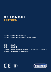 Manuale DeLonghi DEW 6631 Cucina