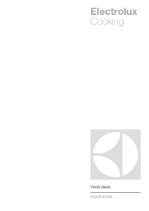Manuál Electrolux EQWP4510IK Varná deska