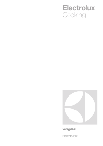 Návod Electrolux EQWP4510IK Pánt