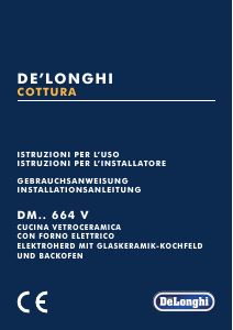 Manuale DeLonghi DMX 664 V Cucina
