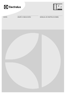 Manual de uso Electrolux IE8FB Placa