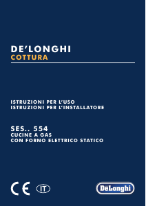 Manuale DeLonghi SESW 554 Cucina