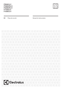 Manual de uso Electrolux PB960UV Placa