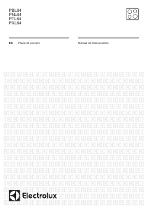 Manual de uso Electrolux PBL64V Placa