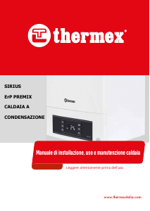 Manuale Thermex Sirius ErP PM 24 Caldaia per riscaldamento centralizzato