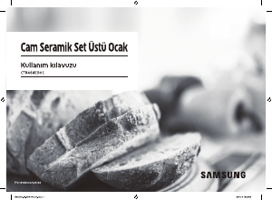 Kullanım kılavuzu Samsung CTR464EB01/XTR Ocak